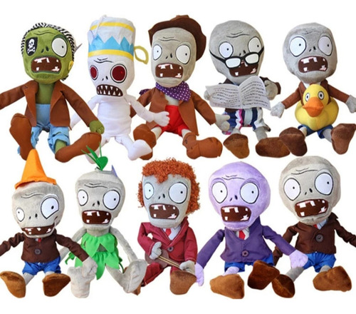 Zombies Peluche Plantas Vs Zombies 30 Cms