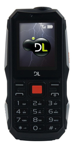 DL PowerPhone PW020 Dual SIM 32 MB preto 32 MB RAM