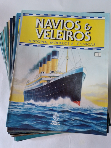 Revistas Navios & Veleiros 1 A 30 Lote 