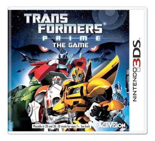 Jogo Transformers Prime The Game - Nintendo 3ds - Usado