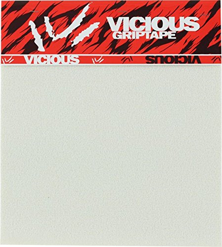 Vicious Griptape Grit Grit Longboard Skateboard Clear, 10  X