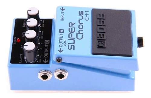 Imagen 6 de 6 de Pedal de efecto Boss Super Chorus CH-1 azul