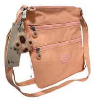 Comprar Bolsa Bandolera Kipling Original Keiko Mellow Peach