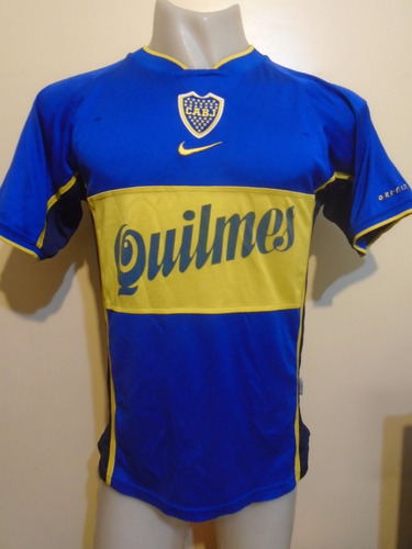 Camiseta Boca Libertadores 2001 Riquelme #10 Argentina T. M