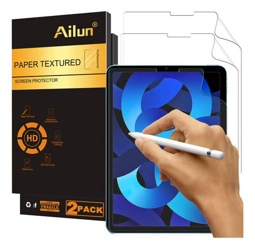 Ailun Protectorde Pantalla Papel Texturizado Para iPad Air 4