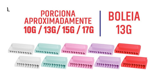 Imagem 5 de 6 de Placa Boleadora - Enrolador De Doces E Massas - Azul Candy