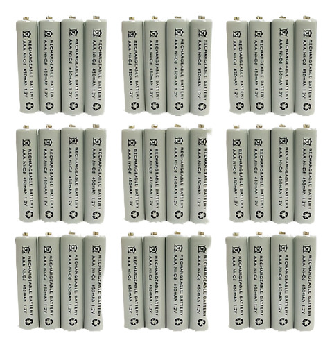 36 Pc Aaa 3a 450mah 1.2v Ni-cd Recargable De Luz Solar Bater