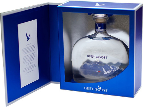 Grey Goose Vx Vodka Excepcional Con Cognac 1000ml En Estuche Grey Goose