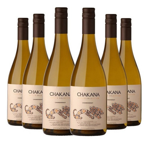 Vino Chakana Estate Selection Chardonnay Caja X6 Unidades