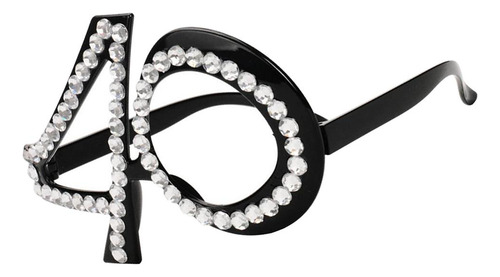 Gafas De Cristal Con Purpurina. Como Se Describe