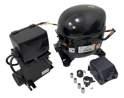 Motor compresor Aspera 3/4 Neu2168gk Gas R404a Embraco 220 V
