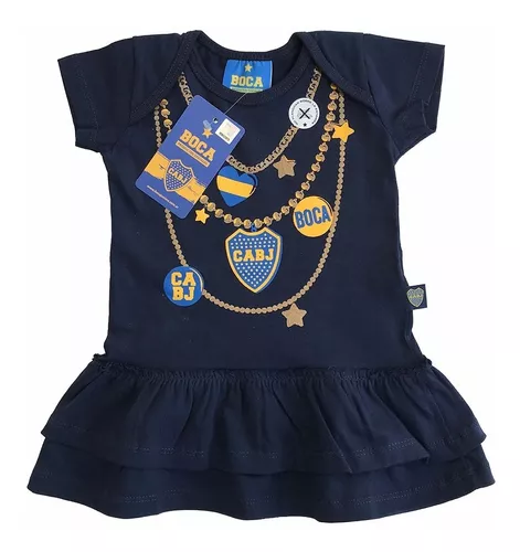 Vestido Beba Nena Boca Juniors