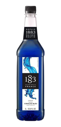 Xarope Essência De Drinks Soda Italiana Gin Francês 1l Sabor Color Blue Curacau