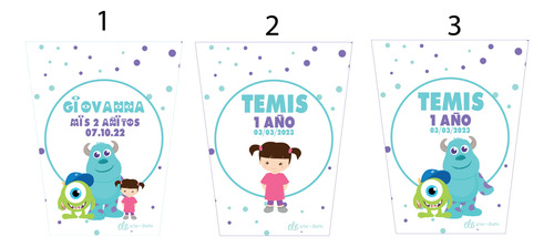 Vasos Para Souvenir Sorbete Reutiliza 500cc Personaliz X U25