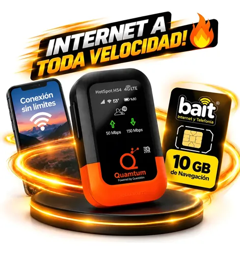 Modem Portátil Súper Potente Cobertura Nacional Liberado