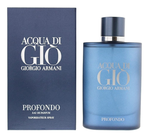 Perfume  Acqua Di Gio Profondo 125ml By Armani