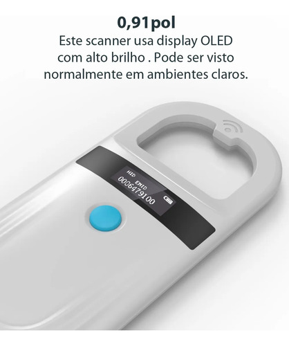 Lector Recargable Universal Con Microchip Para Identificació