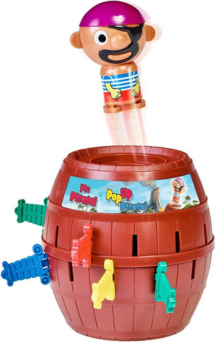 Juego De Habilidades Tomy Pop Up Pirate