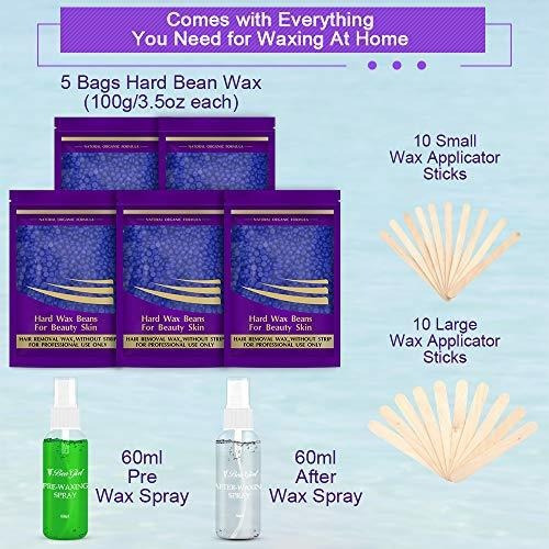 Home waxing kit for women Men Hard