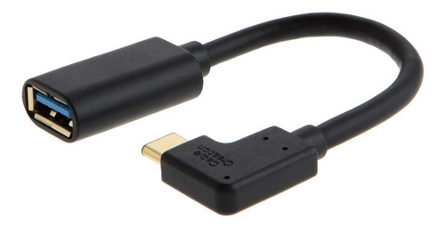 Adaptador Usb-c A Usb Cablecreation | Usb 3.0 De 90 Grados