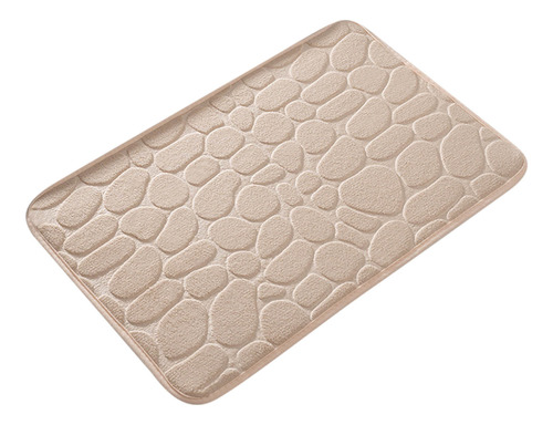 Alfombra De Baño De Espuma Viscoelástica Con Estampado W, 1