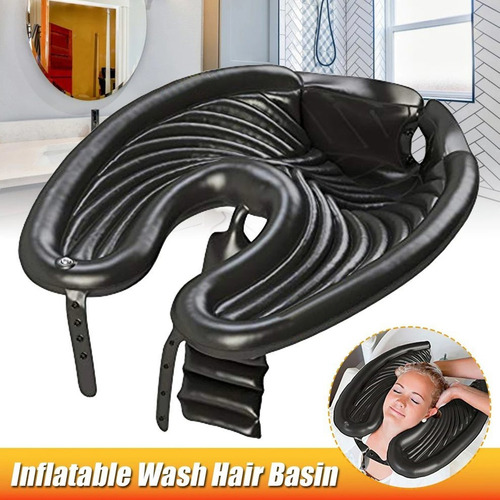 Lavabo Inflable Portátil Para Lavar Y Cortar El Cabello