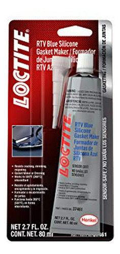 Loctite 37461 Tubo Para Hacer Juntas De Silicona Azul Rtv, 8