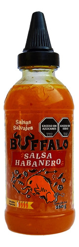 Pack De Salsa Picante Habanero 6 Un. X 260g. Buffalo