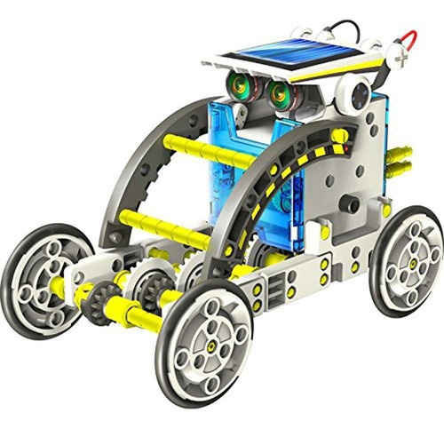 Robot Solar Educativo De 14 Figuras En 1