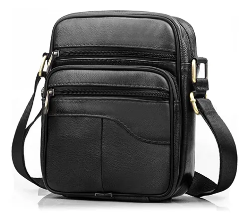 Bolso De Cuero Para Hombre Pequeño Bolso De Hombro A La Moda