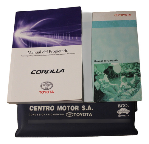 Toyota Corolla 2016 Manual Del Propietario (Usado)
