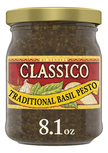 Classico Signature Recipes - Salsa Tradicional De Albahaca Y