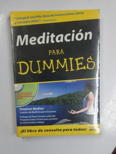 Imagen 1 de 2 de Meditación Para Dummies Libro 