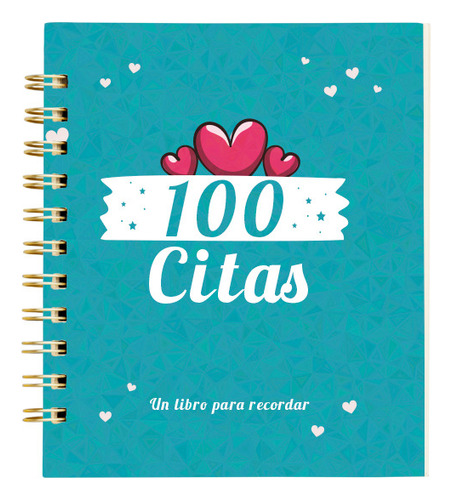 Creativo Libro Con 100 Citas diferentes Para Realizar Junt@s