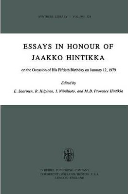 Libro Essays In Honour Of Jaakko Hintikka - Esa Saarinen