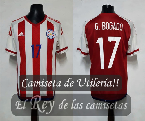 Camiseta De Utileria De La Seleccion De Paraguay Tremenda!!