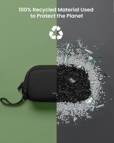 Estuche De Viaje Tomtoc, Organizador Electrónico, Resistente