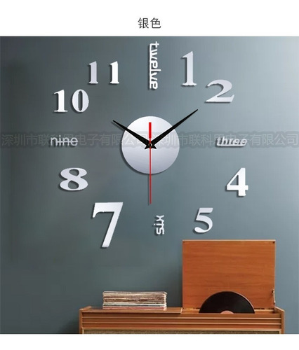 Reloj De Pared Elegante 40 Cm Promocion Envio Ya