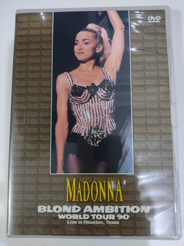 Dvd Madonna - Blond Ambition Tour Houston (finally Enough)