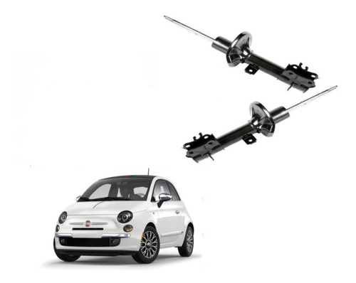 Amortiguadores  Fiat 500   Año 2016  Paquete De 2 Delanteros