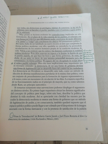 El Estado Mexicano Gerardo Ávalos Tenorio Uam (Usado)