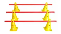 Comprar 6 Conos De Entrenamiento Deportivo C\u002F Orificios+ 3 Bastones