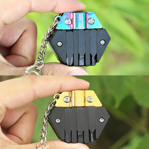 Llavero Multifuncional D Hardware Tools Gear Outdoor 05gd