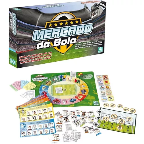 Novo Jogo Futegame Mesa Tabuleiro De Cartas Jogador Futebol