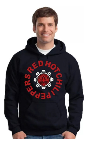 Buzo Canguro Red Hot Chili Peppers - - Rh09 Unisex