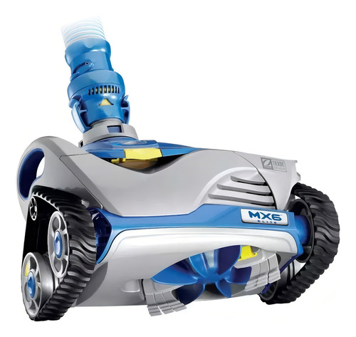 Robot limpiafondo automático Zodiac MX6 azul/plateado