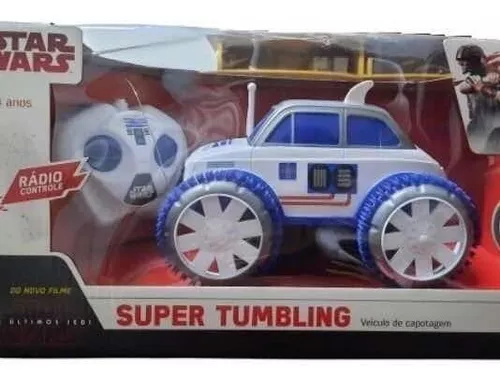 Carro Controle Remoto Super Tumbling Star Wars 3 Funções Candide