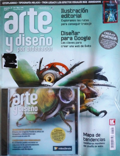  Arte Y Diseño  Revista Diseño Grafico Nueva Con Cd Num 140