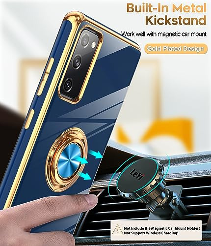 Funda Para Galaxy S20-fe-5g Azul Suave Protective