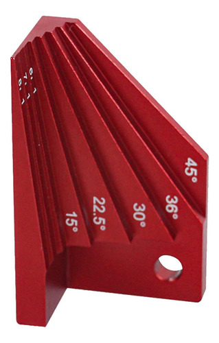 Buscador De Ángulos De Aleación De Aluminio Bloque Biselado